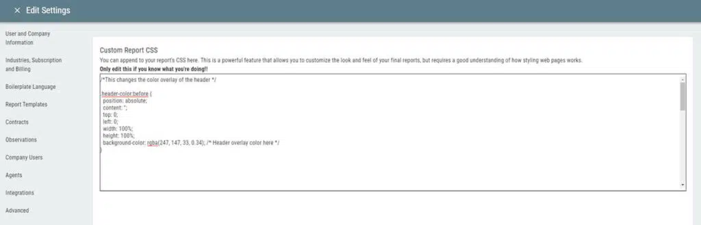 How to Change the Overlay Color of Your Report Header - Scribeware ...